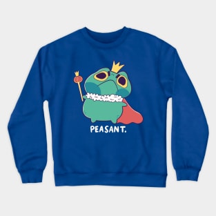 Angry Frog King Crewneck Sweatshirt